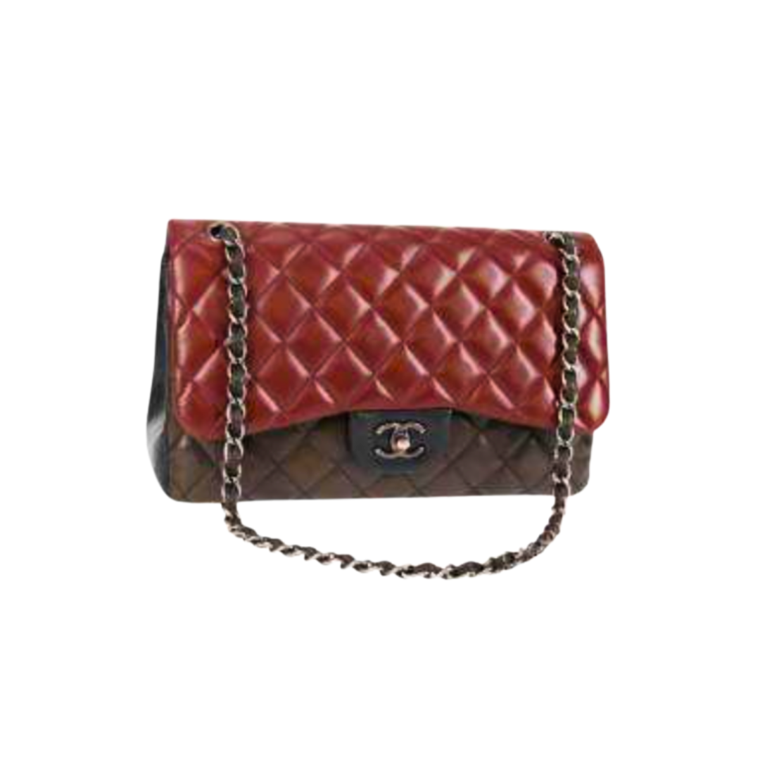 Tricolour Large Double Flap