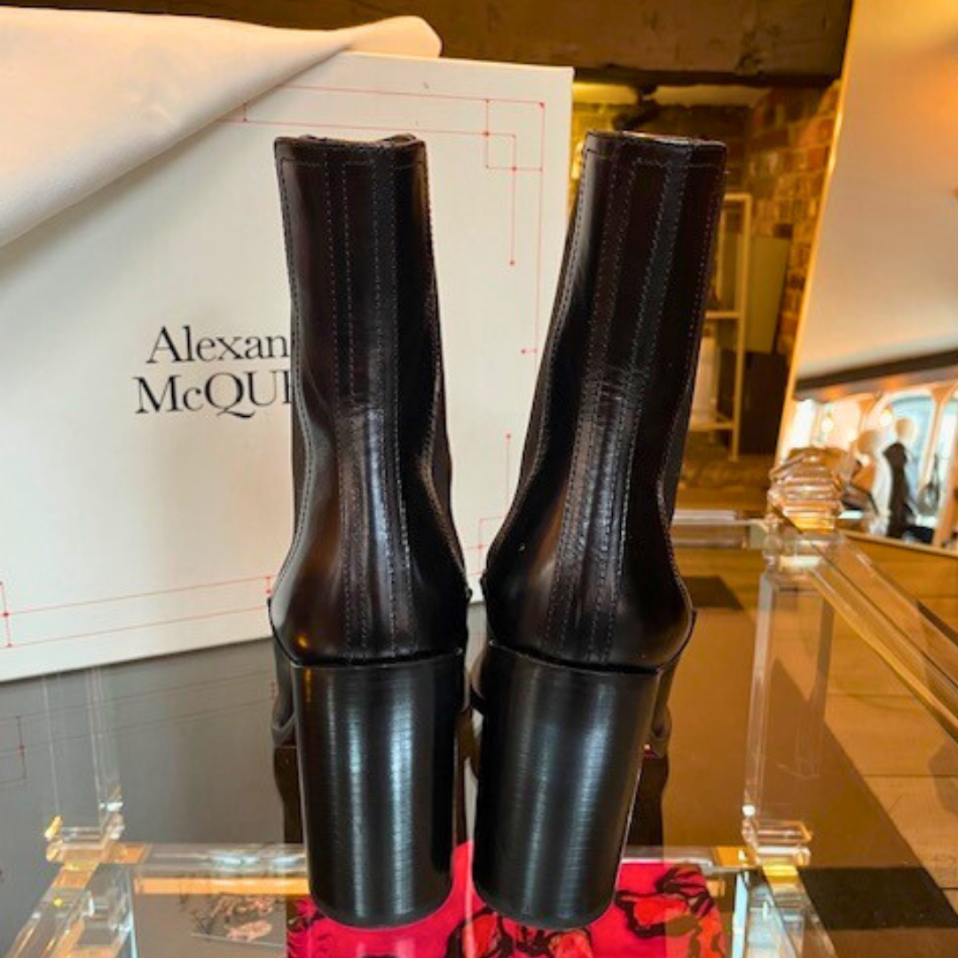 Black Punk Chelsea Boot