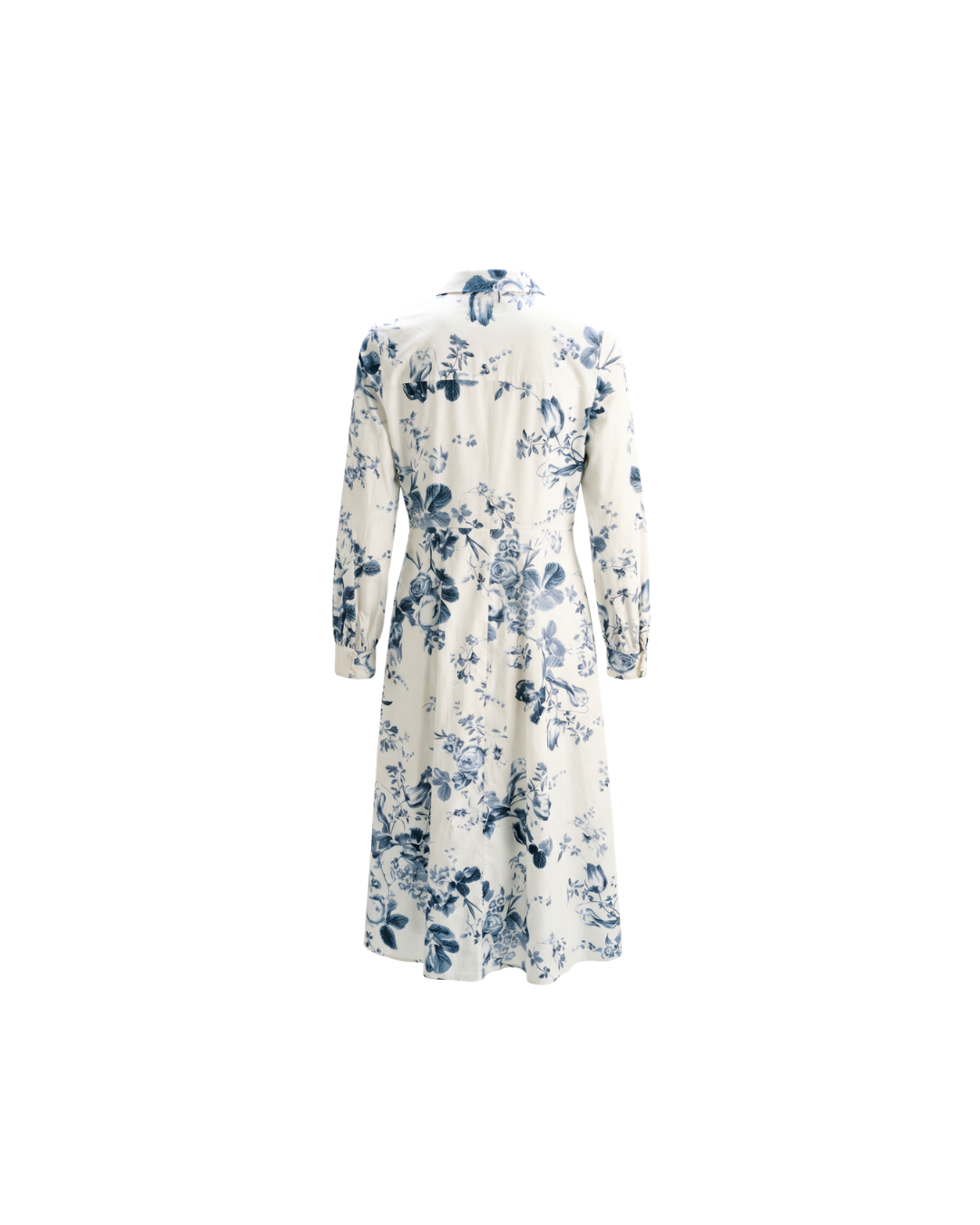 Blue & White Floral Kendrick Dress