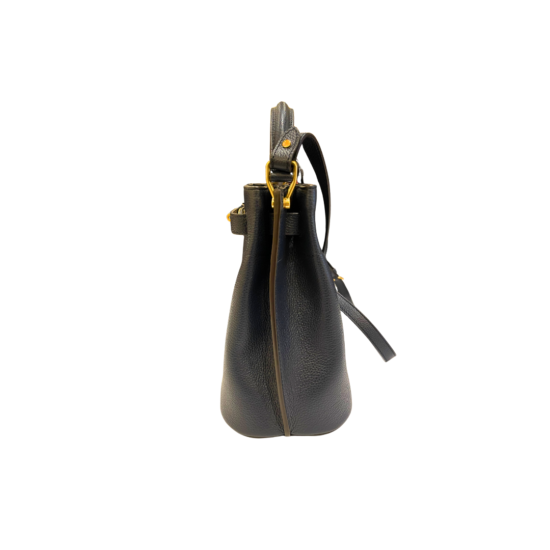 Islington Navy Bucket Bag