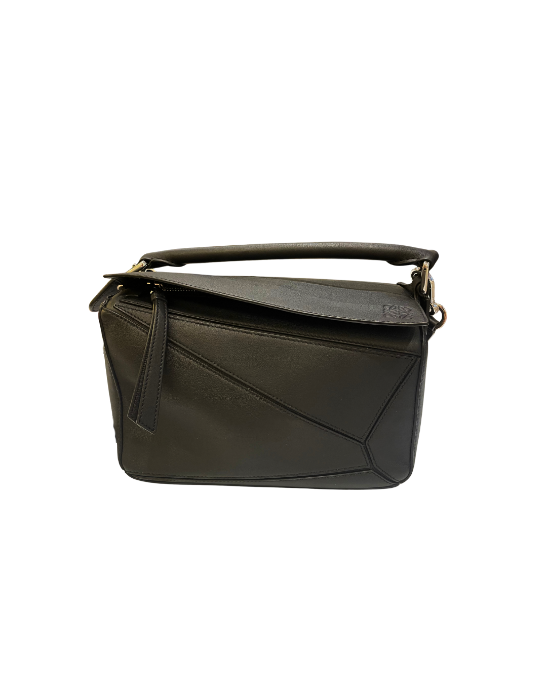 Black Small Featherlight Puzzle Bag