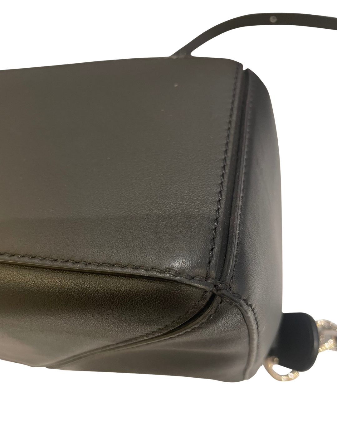 Black Small Featherlight Puzzle Bag