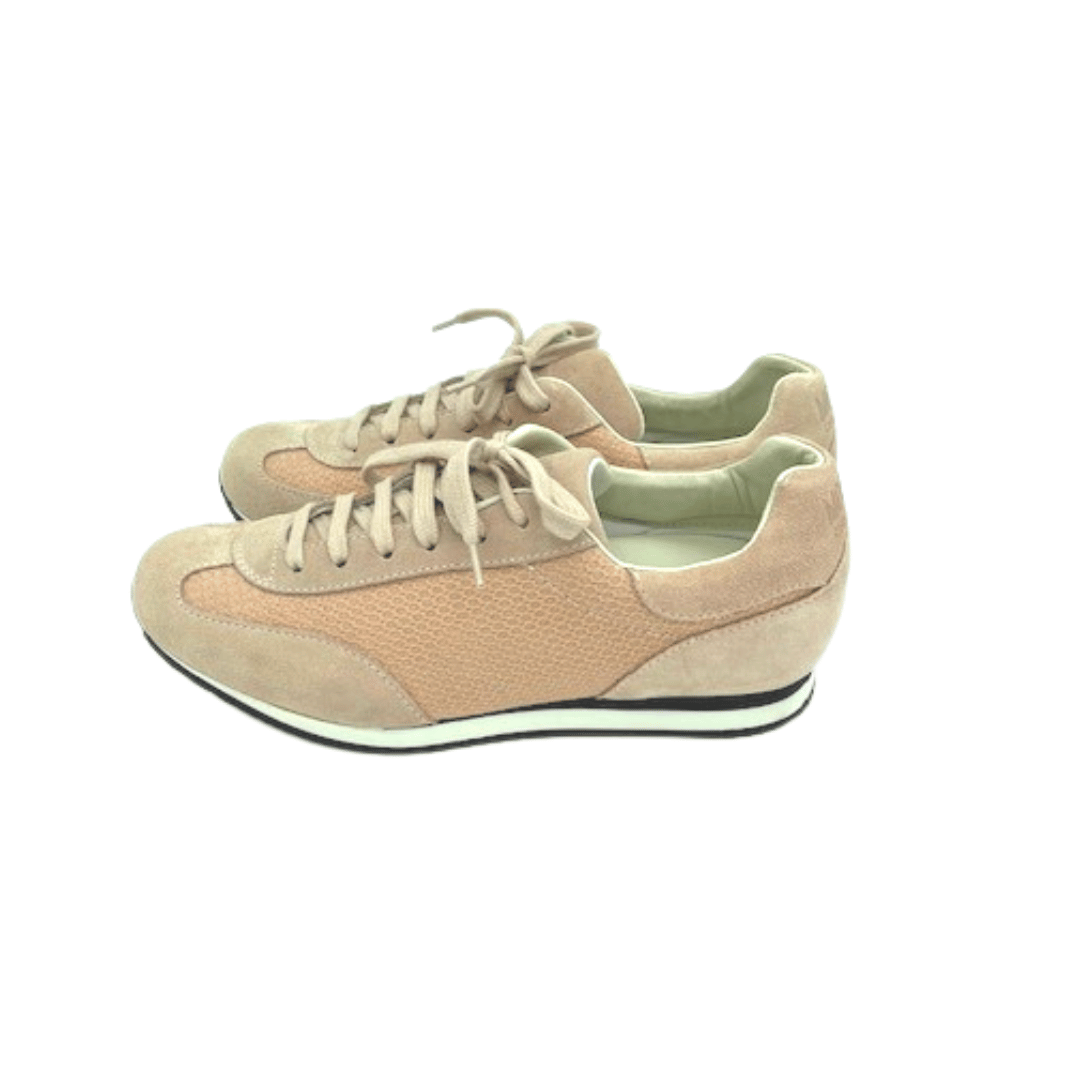 Cheap and Chic Pale Pink Suede Trainer
